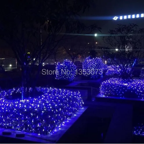 light string outdoor net luminarias luz Colorful LED House Garland Curtain Decoration String LED Fairy Lights 1