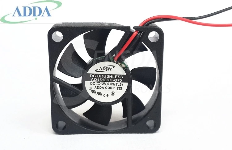 FOR ADDA ad4512hb-g70 4510 45mm DC 12v 0.09a 4.5cm silent quiet server inverter power supply cooling fans | Компьютеры и офис