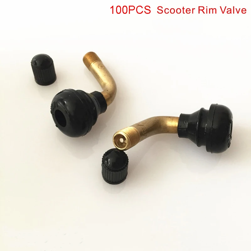 Youwinme 100pcs PVR60 Electric Motorcycle Brass Tire Valve Core Stems