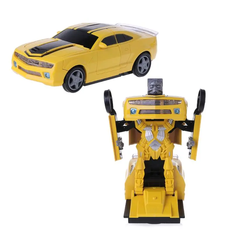 2 в 1 RC автомобиль спортивный автомобиль Автоматическая Трансформация Роботы модели деформация борьба игрушка для детей детский подарок на