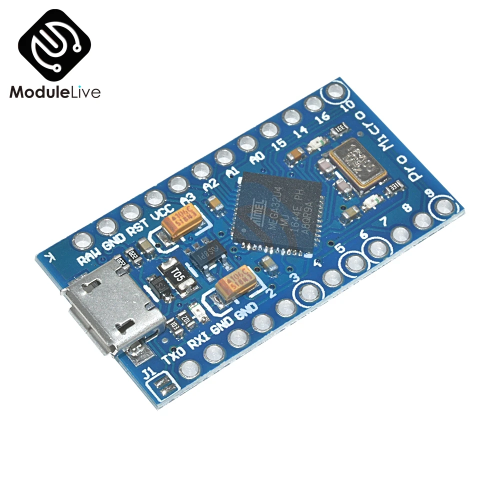 1 шт. 3,3 В Pro Micro для Arduino ATmega32U4 контроллер Micro USB 3,3 16 МГц Atmega32U4 плата модуль Repalce ATmega328 Pro Mini