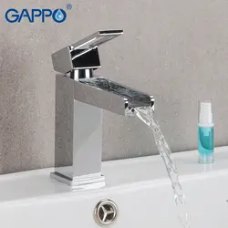 GAPPO смеситель для раковины ванной комнаты Смесители для раковины водопроводной воды латунный Смеситель для раковины краны водопад кран