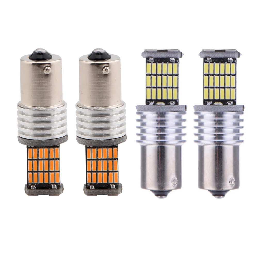 YSY 10 шт./лот 1156/BA15S P21W canbus led 4014 45 SMD 45SMD огни DRL Автомобильные светодиодные сигналы