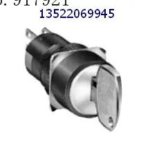 

[ZOB] AS6-M idec imports from Japan and the spring AS6M-2KT1AC key selector switch AS6M-2KT2AC round --5PCS/LOT