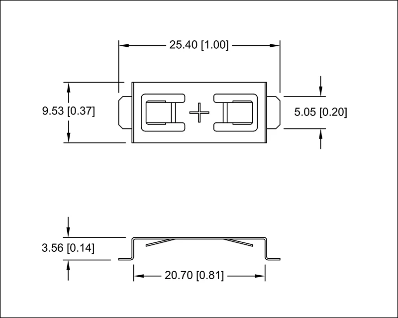 100 шт./лот BC 2003 SMD высокое качество 3V Плоская Круглая CR2032 Батарея держатель для 20 мм