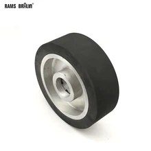 150*50 мм плоская поверхность резиновый контакт колеса шлифовальный станок колеса абразивных лент набор