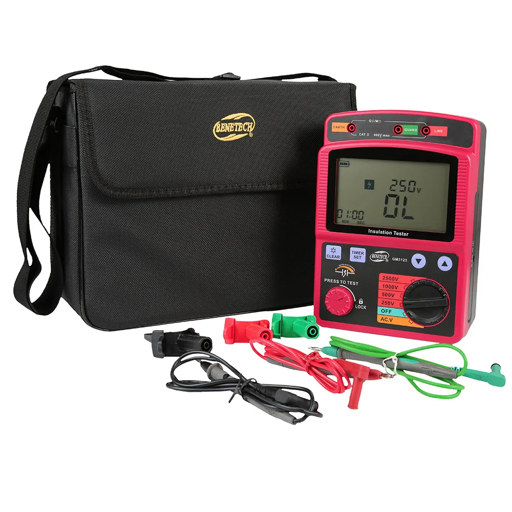 GM3123 Digital Insulation Resistance Meter Insulation testerin