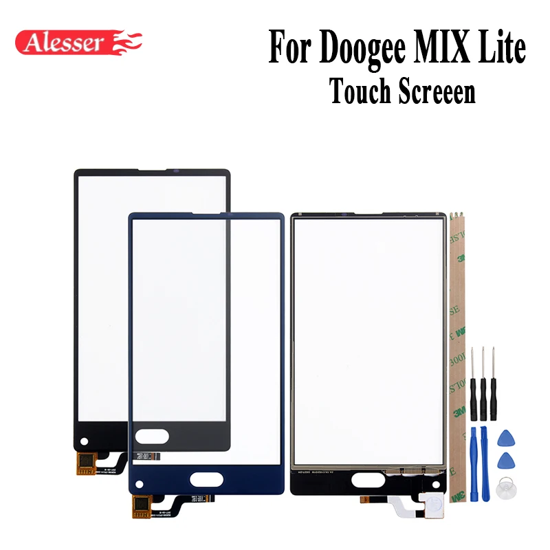 

Alesser For Doogee MIX Lite Sensor Touch Screen 5.2" Perfect Repair Parts Touch Panel With Tools+Adhesive For Doogee MIX Lite