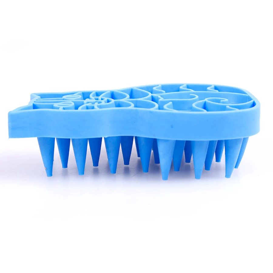 Rubber Pet Comb Dog Brush Short Hair Fur Shedding Grooming Pet Brush