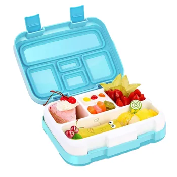 

Multi-cell Lunch Box Portable Picnic Microwave Bento Food Snack Fruit Storage Container School Opening Gift
