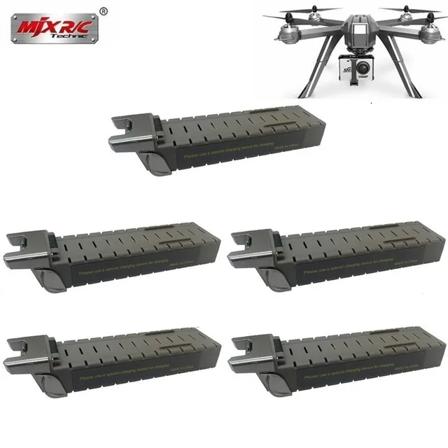 2800mAH 7.4V LiPo Battery For MJX R/C Bugs B3 PRO / B3PRO Rechargeable Battery RC Quadcopter Drone spare parts accessories 5pcs
