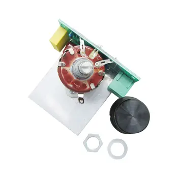 

5 pcs AC 220V 3800W SCR Voltage Regulator Dimming Dimmers Switch Speed Controller Thermostat Thermoregulation