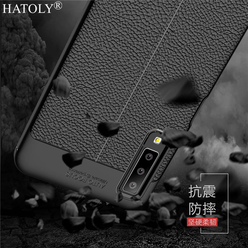 

sFor Cover Samsung Galaxy A7 2018 Case Rubber Silicon Soft Phone Case for Samsung Galaxy A7 2018 Cover for Samsung A7 2018 A750