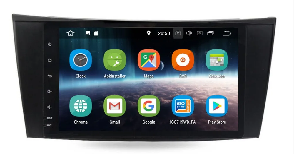 Sale 4G LTE 9" Android 9.0 2Din Car DVD Player Stereo System For Mercedes W211 W219 W463 CLS350 CLS500 CLS55 E200 E220 E240 E270 E280 2