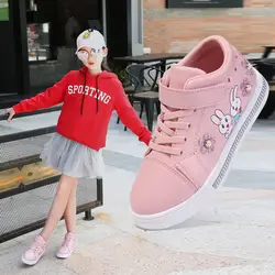 KRIATIV Быстрая доставка EU Размер 27-37 детская обувь для малышей кроссовки для девочек милые детские хлопковые тапочки розовые \ T пинетки