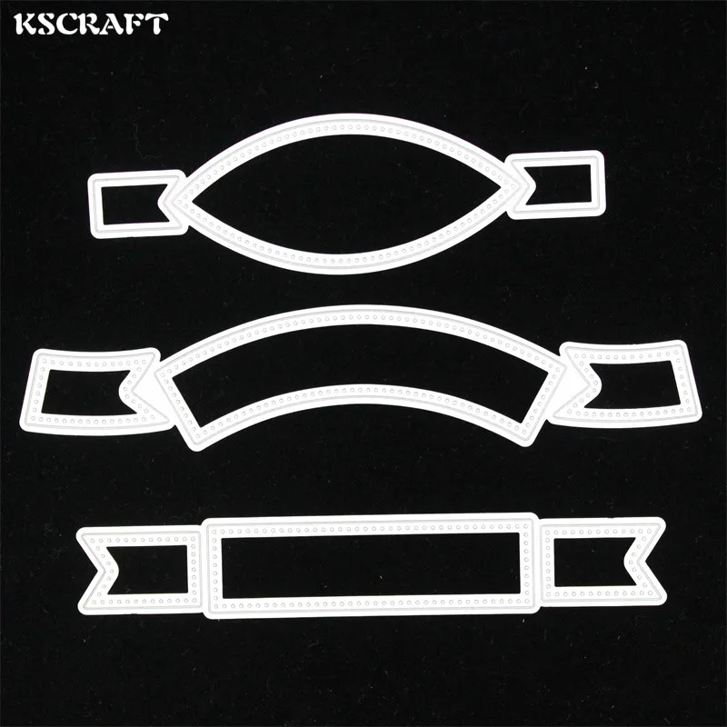 

KSCRAFT New Labels Metal Cutting Dies Stencils for DIY Scrapbooking/photo album Decorative Embossing DIY Paper Cards