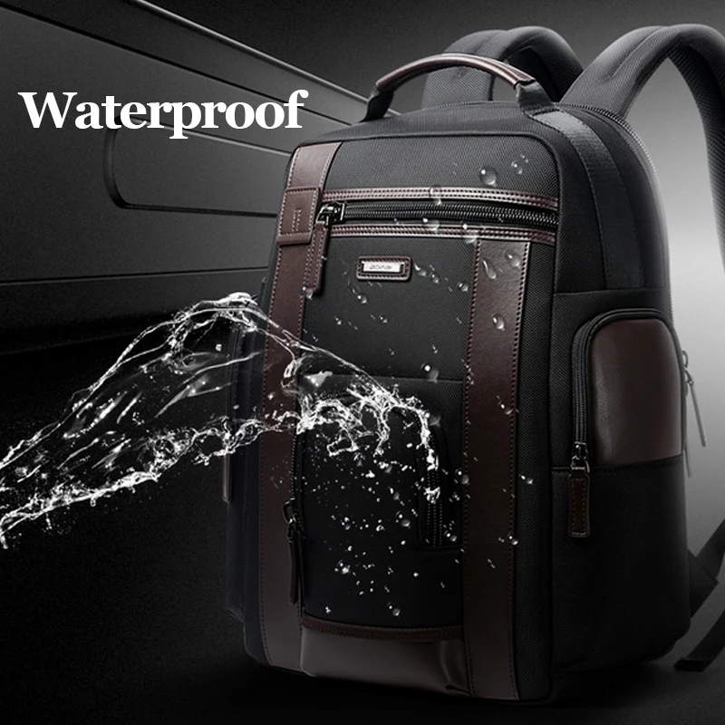 BOPAI nuevo medio viaje Mochilas negro para hombres a prueba de agua 15,6 pulgadas mochila bolsas fuerte Oxford hombres uso diario Mochilas BOPAI nuevo medio viaje Mochilas negro para hombres a prueba de agua 15,6 pulgadas mochila bolsas fuerte Oxford hombres uso diario Mochilas