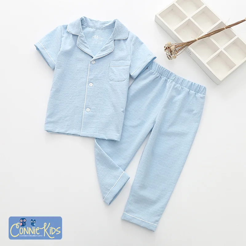 Для мальчиков пижамы летние папы и сына Одинаковая одежда Лучшие Друзья рубашка одежда для мамы и дочки платье Семейные пижамные комплекты