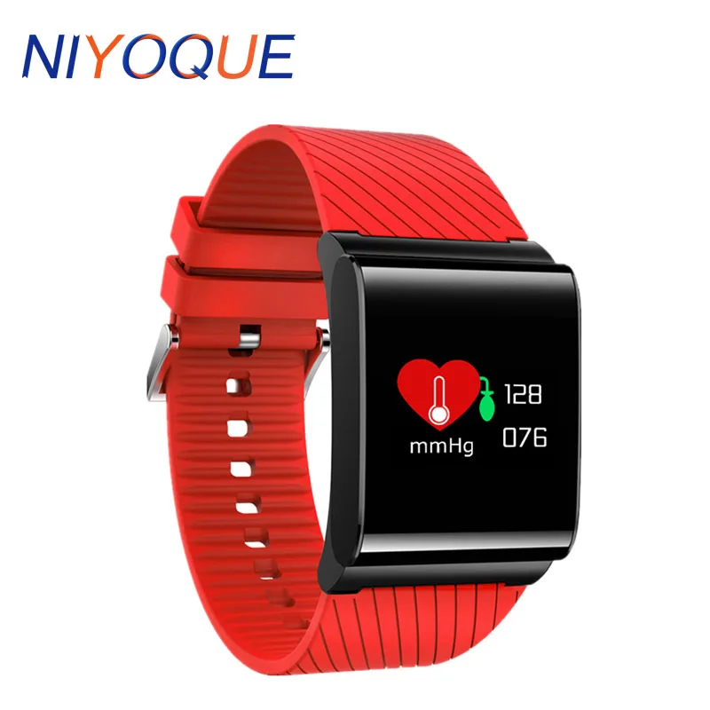 

NIYOQUE X9 Pro Colorful Screen Smart Band Fitness Bracelet Blood Pressure & Heart Rate Monitor Wristband Pedometer Steps Sports