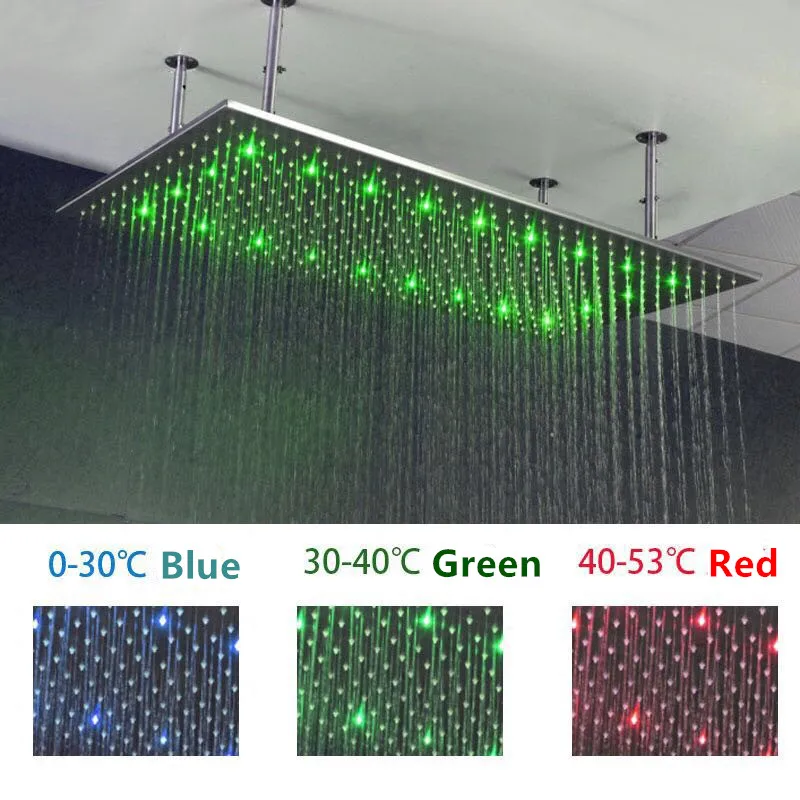 Rectangular shower head