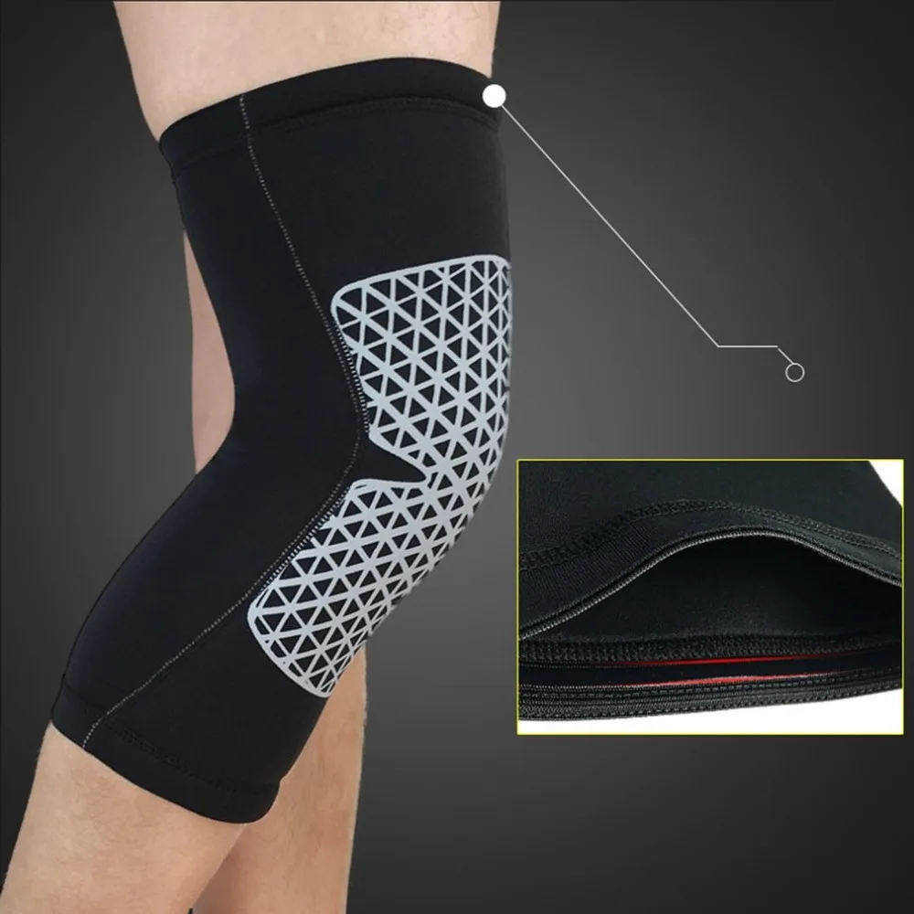 

Hewolf 1PCS 2018 Knee Support Professional Protective Sports Knee Pad Breathable Bandage Knee Brace Basketball Tennis Cycling