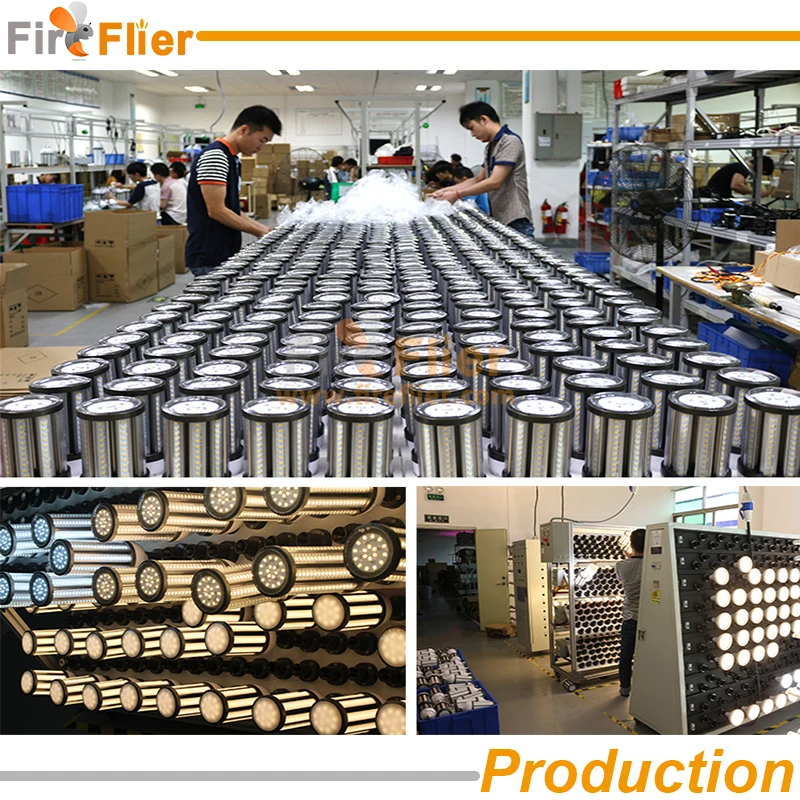 ip64 led corn bulb light production