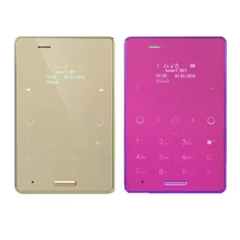 New 5.8mm Ultra Thin AIEK M4 Mini Touch Card Mobile Phone Dual SIM Cute Pocket Phone Low Radiation For Childrens PK AIEK M3