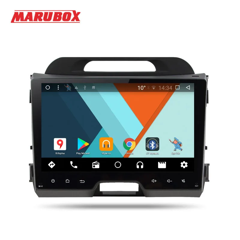 Flash Deal Marubox 9A211MT8 Car multimedia player for kia sportage 2010-2016 android 8.1 Octa core 2G RAM 32G ROM 9 inch GPS Radio wifi 1