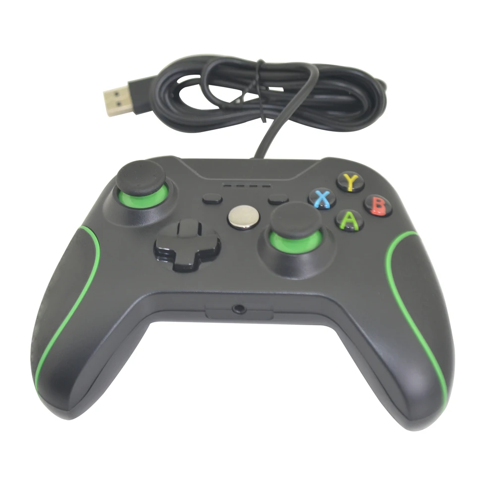 USB проводной контроллер для Microsoft Xbox One тонкий ПК Windows 7/8/10|Геймпады| |