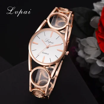 

Lvpai Fashion New Creative Women Watches 2018 Designer Strap Full Stainless Steel Wristwatch Ladies Dress Lovers Quartz Watch