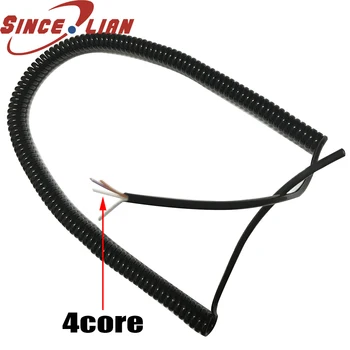 

Telescopic Spring Wire Spiral Cable Copper Core National Standard Line 2 core 3 core 4 core Multicore 0.2 Square Signal Line