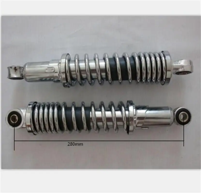 

2Pieces 280mm Chrome Shocks for honda Monkey bike Z50 Z50J Z 50 50CC Bike motorcycle parts
