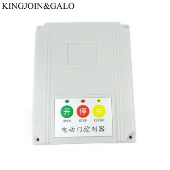 AC220V/AC230V Door controller for sliding gate opener and Single motor with rail retractable door with remote control