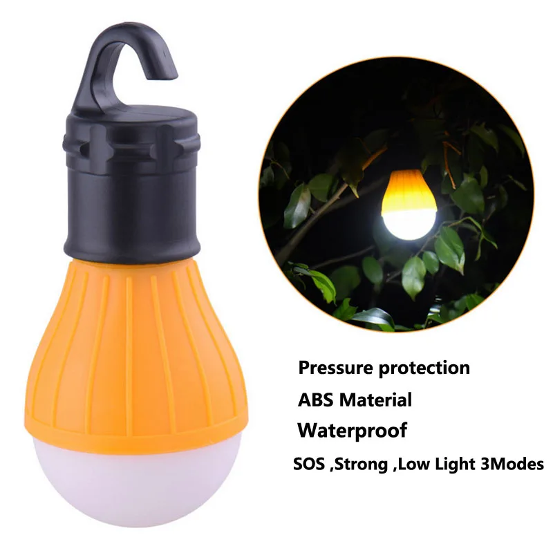 LED 3 Modes Adjustable Led Portable Lanterns Lamp SOS  Night Lights for Tents Camping Outoor Fishing   (6)