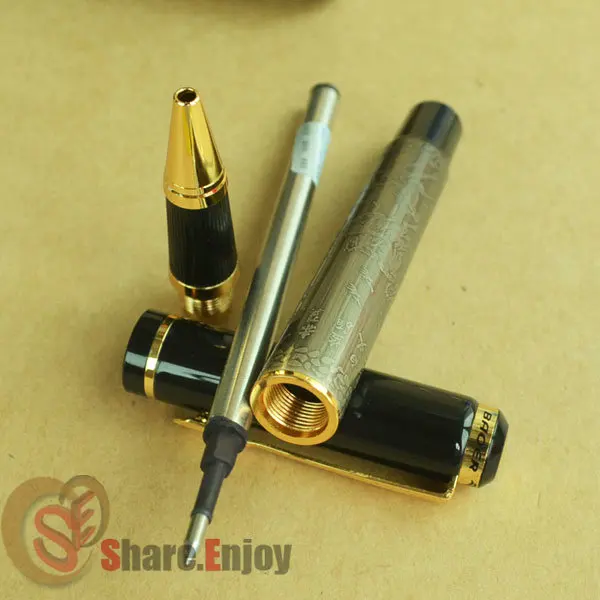 Ручка шариковая BAOER 507 медная восемь лошадей|roller ball pen|ball penbest pen |
