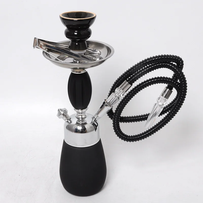 Glass Bottle narguile Big Hookah Sets Black Shisha Complete Ceramic