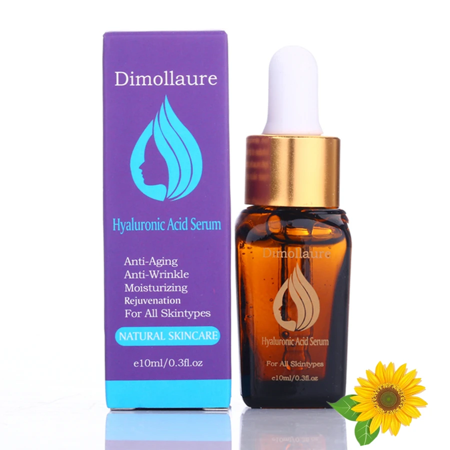

Dimollaure Anti-Aging Sodium hyaluronate Essence Hydrating Hyaluronic Acid Moisturizers Treatment Face Care Cream Snail Serum