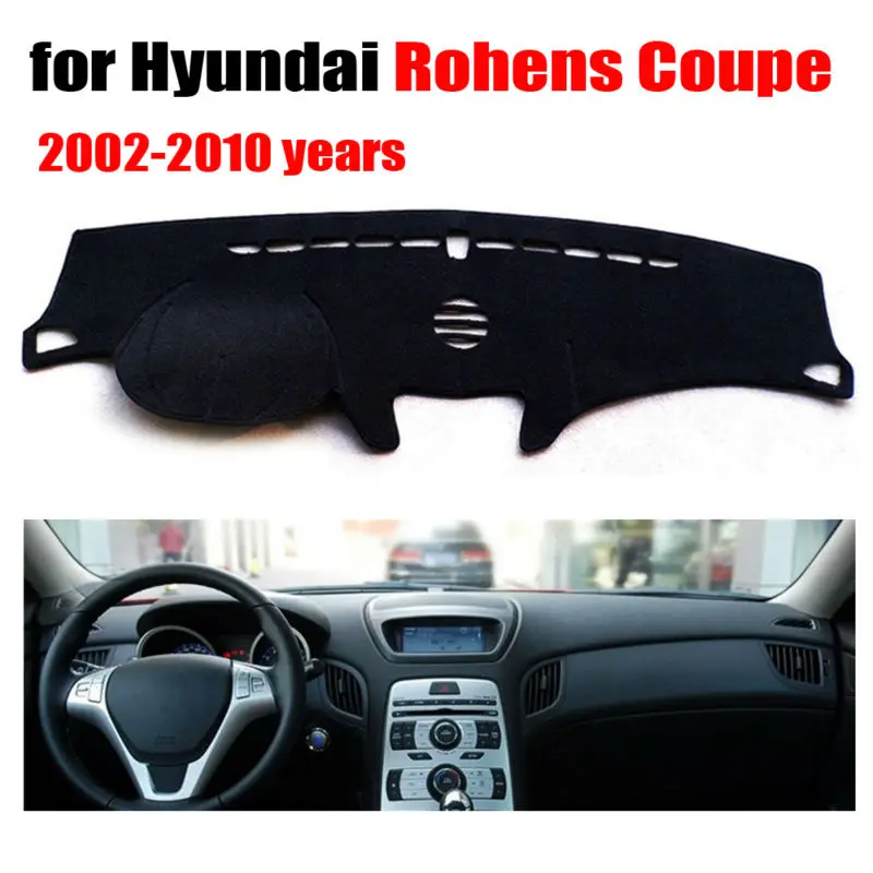Rkca Car Dashboard Covers Mat For Hyundai Rohens Coupe 20022010 Left