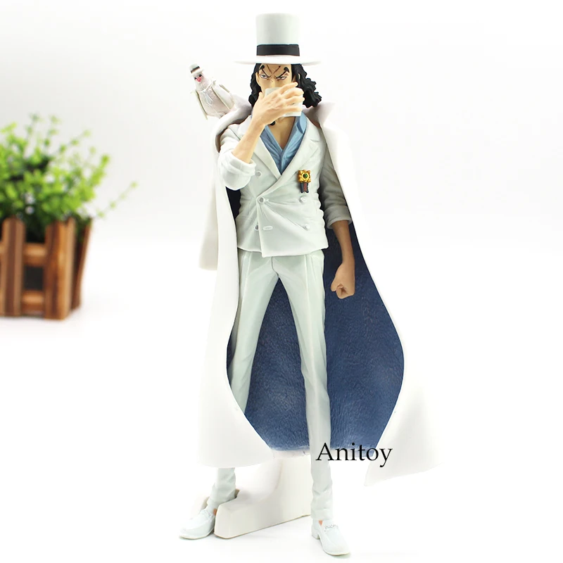 One Piece Figure One Piece Anime Rob Lucci Action Figure CP9 CP0 Toy Gift 21cm