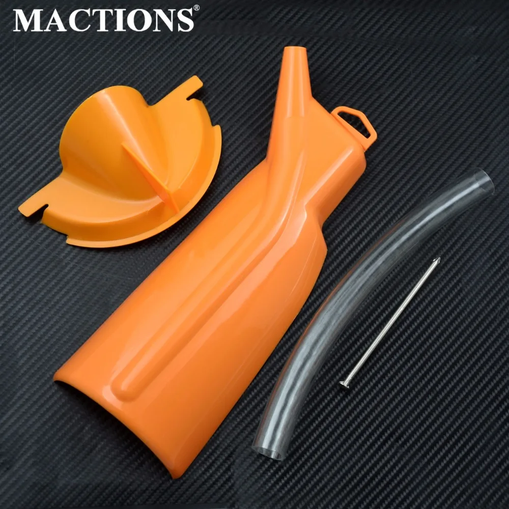 MACTIONS Oil Filter Funnel Cover Primary Case Oil Fill Funnel For