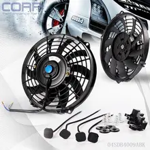 Universal 9″ Motor Engine Radiator oil cooler Cooling Electric Pull Push Fan