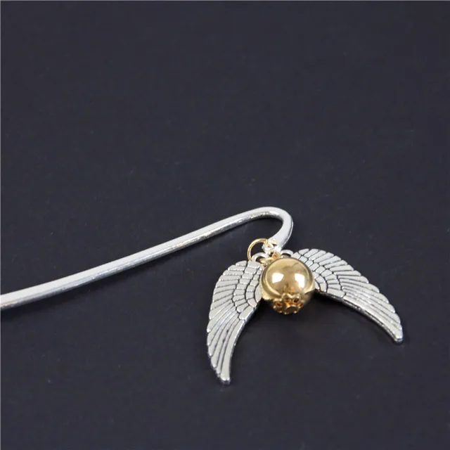 1 Pcs Gold Best Gift for Reader Snitch Harry Bookmark Charm Bookmark – Harry Potter Bookmark Gift