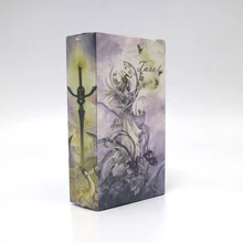 new high quality tarot cards game 78 cards deck raindrop water proof free shipping tarot board game