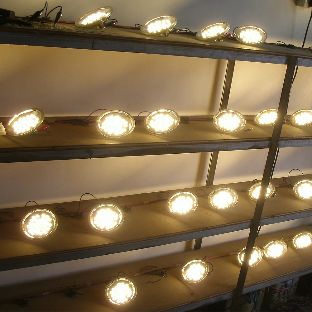 12V PAR36 Swimming Pool Yard Landscape Light Trailers Led Waterproof Boats Bulb Flood Lamp Outdoor Deck Lighting Garden