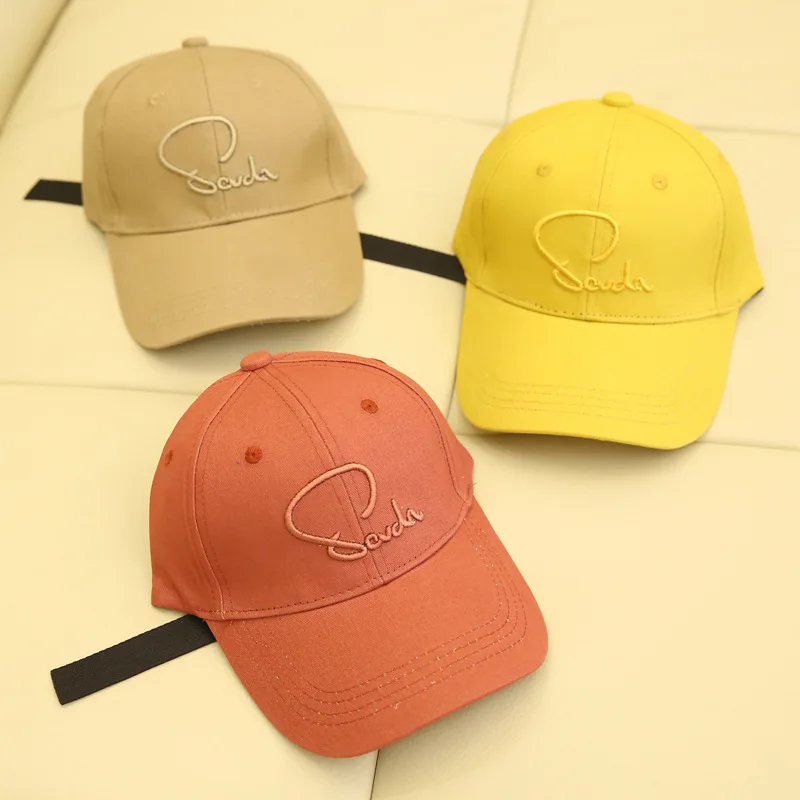 Doitbest 2 إلى 8 سنوات الربيع الأطفال قبعة بيسبول الفتيان الفتيات الشريط خطابات الصيف Snapback قابل للتعديل الاطفال الهيب هوب قبعة قبعة واقية من الشم...