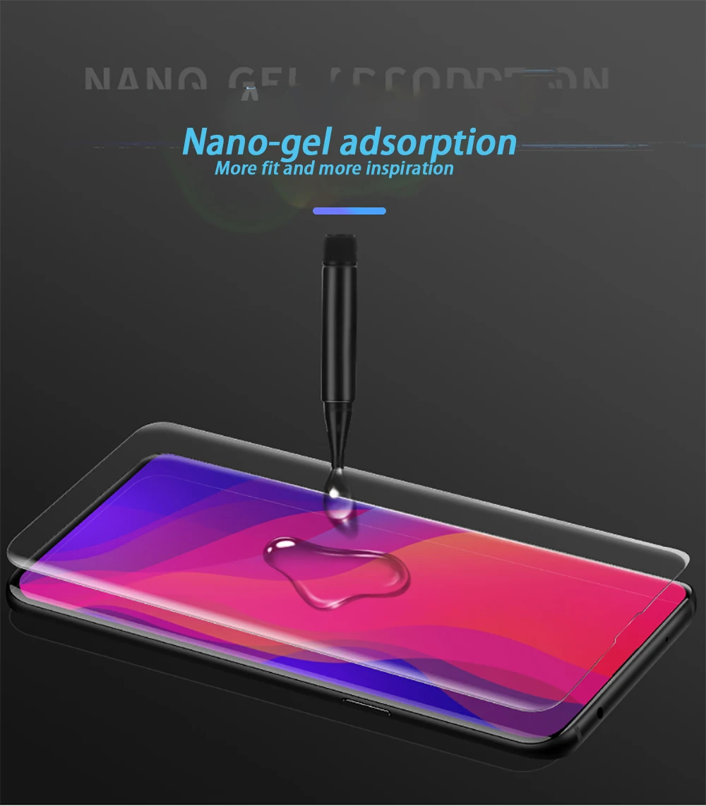 Пленка из закаленного стекла для samsung Galaxy Note 8 9 S9 S8 Plus S7 Edge 9D полноповерхностная