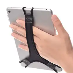 Универсальный держатель для планшета треугольный эластичный ремешок черный Кронштейн для одной руки
