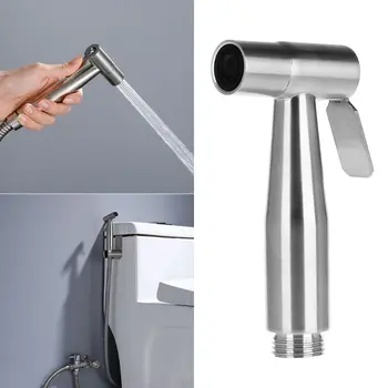 

Handheld Toilet Sprayer Shower Head Set Stainless Steel Bidet Hand Faucet Self Cleaning Kit For Personal Care And Cleaning