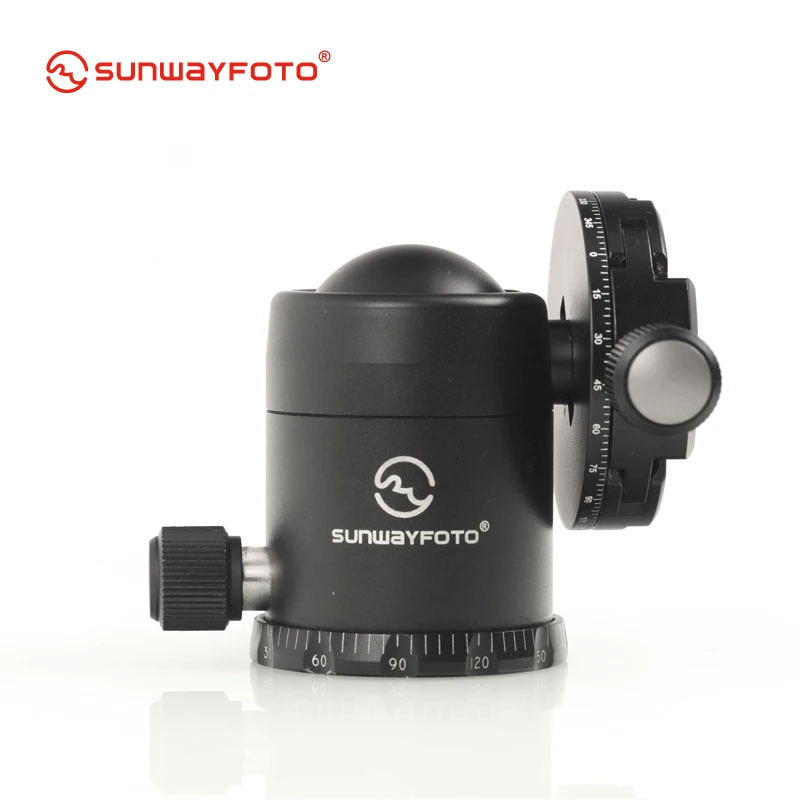 SUNWAYFOTO FB-36IIDDHi Tripod head for DSLR Camera Tripode Ballhead Professional Aluminum Monopod Panoramic Tripod Ball Head