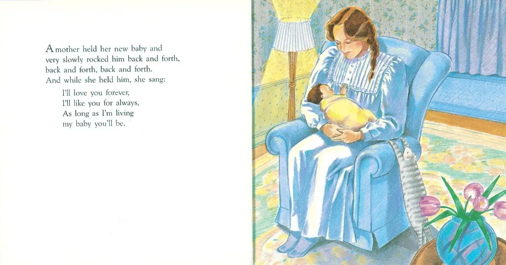 love you forever english baby books educational books for babies